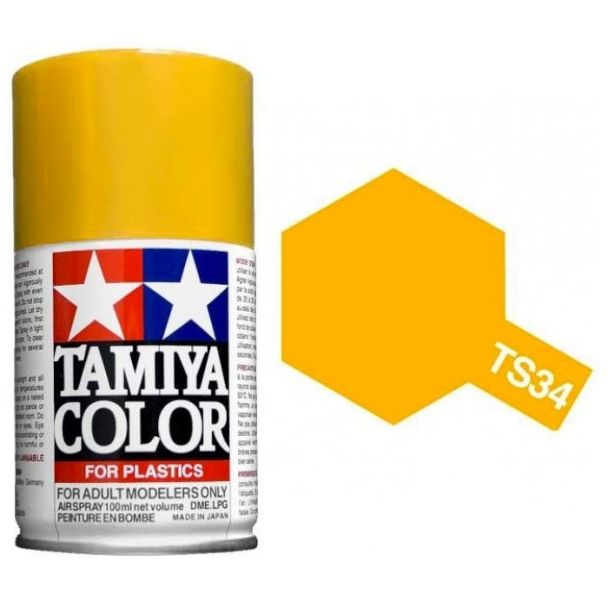 Tamiya TS-34 Camel Yellow Acrylic Spray