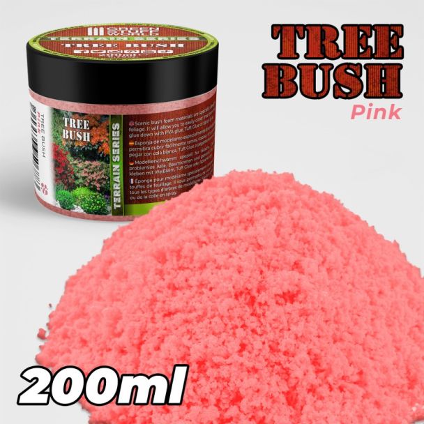 Tree Bush Clump Foliage - Pink - 200ml - Green Stuff World