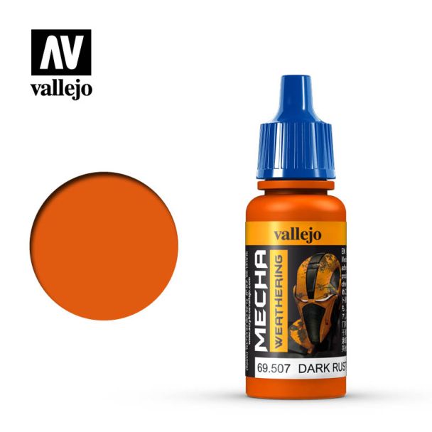 Vallejo Mecha Color - Dark Rust Wash - 69.507