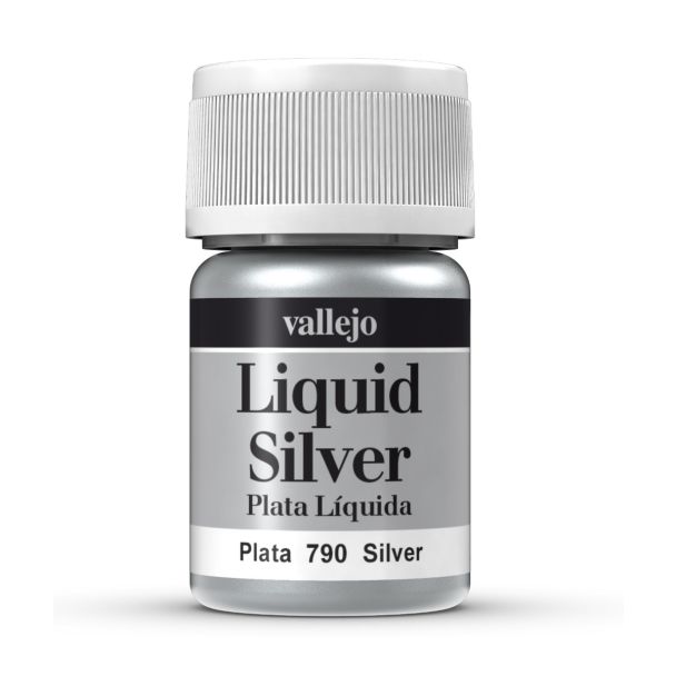 Vallejo Model Color 35ml - Silver (Alcohol Based) - 70.790