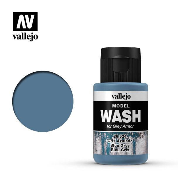 Vallejo Model Wash 35ml - Blue Grey - 76.524