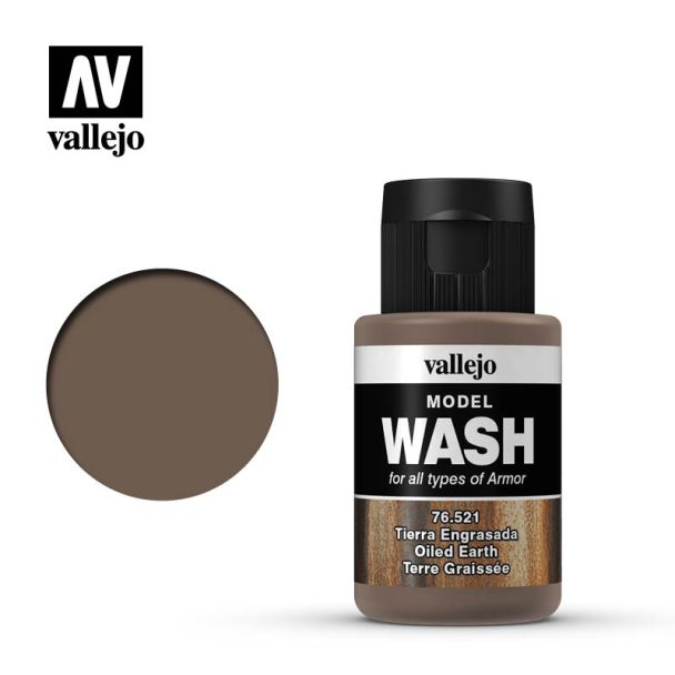 Vallejo Model Wash - Oiled Earth - 76.521