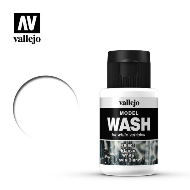 Vallejo Model Wash 35ml - White - 76.501