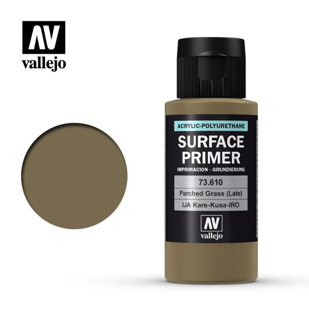 Vallejo 60ml Primer - Parched Grass Late  - 73.610