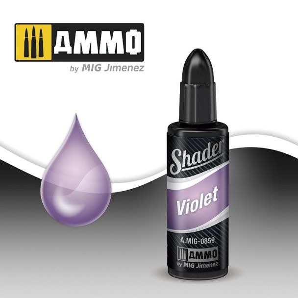 Violet Acrylic Shader Ammo By Mig 10ml - MIG859