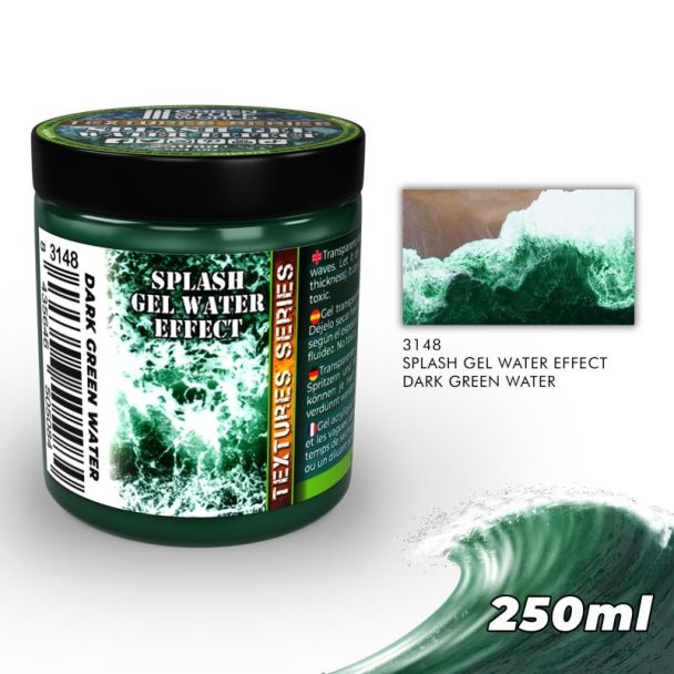 Water effect Gel - Dark Green 250ml - Green Stuff World