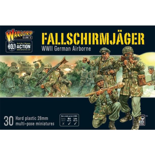 Bolt Action Fallschirmjager (German Paratroopers)  - WGB-FJ-02