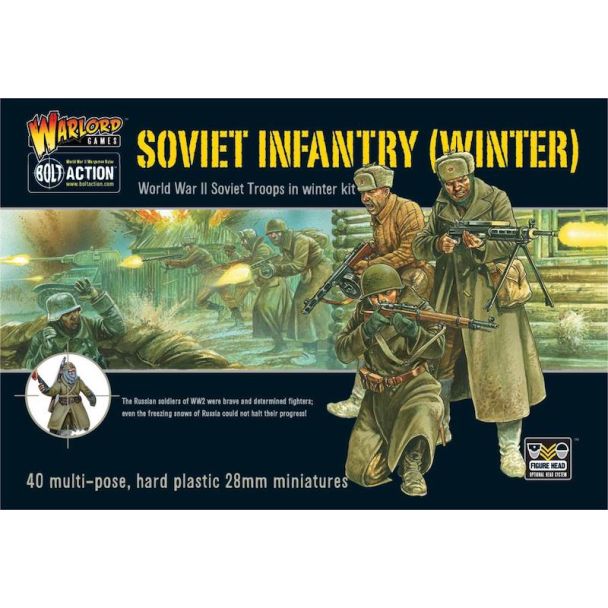 Bolt Action Soviet Winter Infantry - WGB-RI-04