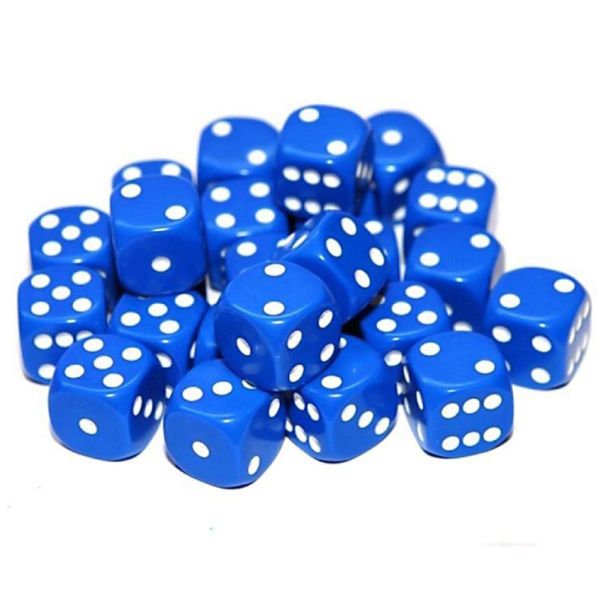 12mm Dice - Pack Of 20 - Blue